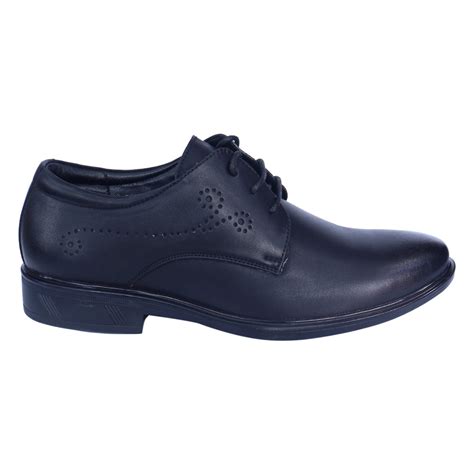 Black Leather Lace Up Black Horse Formal Shoes For Men | Daraz.com.np