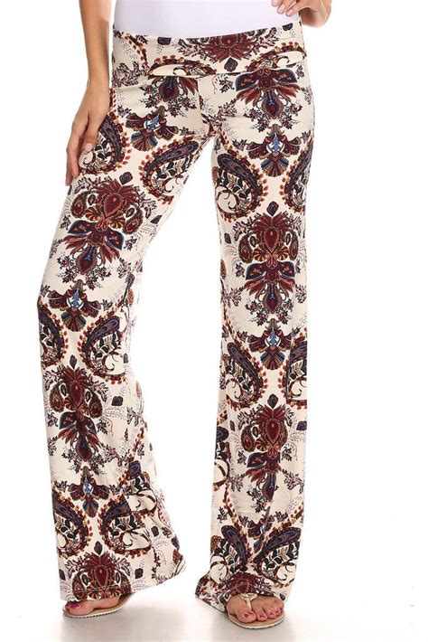 Women S Printed Palazzo Pants Made In Usa Printed Palazzo Pants Palazzo Pants Pants