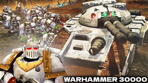 Pre Heresy Space Marines Vs Orks Warhammer 40k Dawn Of War 2