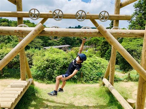 【六甲山アスレチックパーク Greeniaグリーニア（神戸市灘区）体験レビュー】一日じゃまわりきれない！日本最大級のフィールドアスレチック