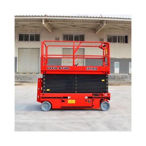 M M Man Lifting Automatic Scissor Lift Hydraulic Scaffolding Self