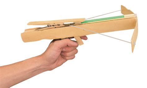 Construct a Fun, Powerful Rubber Band Crossbow | Make: