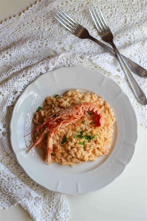 RISOTTO CON CREMA DI SCAMPI Unamericanatragliorsi