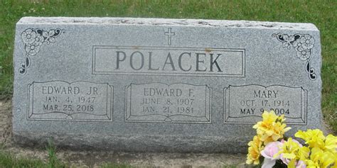 Edward Frank Polacek Sr 1907 1981 Mémorial Find A Grave