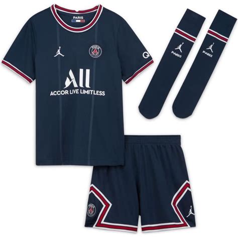 Ensemble Nike Psg Domicile Bleu Enfant Cdiscount Sport