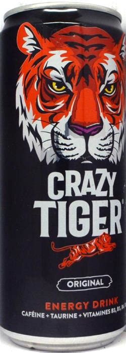 Crazy Tiger Energy Drink 330ml France