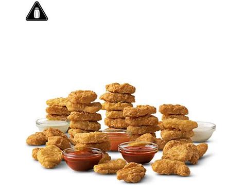 Mcdonalds Mcnuggets And Meals Menu With Prices 2025