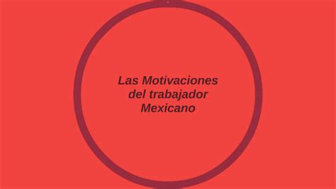 Las Motivaciones del trabajador Méxicano by Daniel Durán on Prezi