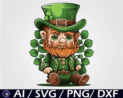 St Patricks Day Svg Digital Download Leprechaun Svg For Saint Patricks