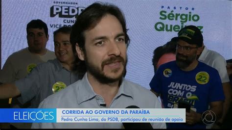 Pedro Cunha Lima Comenta Apoios Que Vem Recebendo Durante Agenda Em