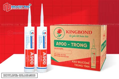 Keo Silicone Axit KingBond A900