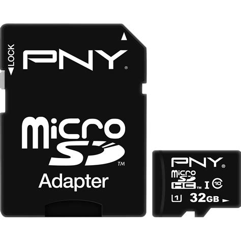 PNY 32GB High-Performance UHS-I microSDHC Memory P-SDU32G10-GE