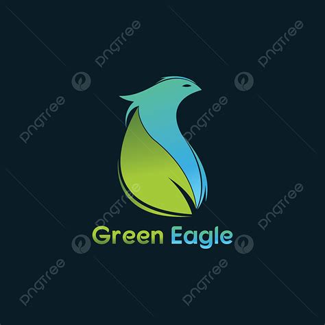 Green Eagle Vector PNG Images, Green Eagle Logo Design, Png ...