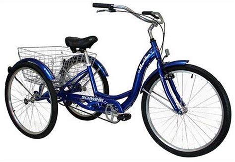 Schwinn Meridian Adult 26 Inch 3 Wheel Bike Blue Buy Online At The Nile