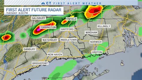 Tracking Severe Storms Tuesday Afternoon Nbc Connecticut