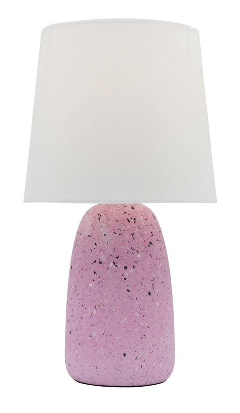 Effie Table Lamp With Pink Terrazzo Base By Mercator Get It Now Or