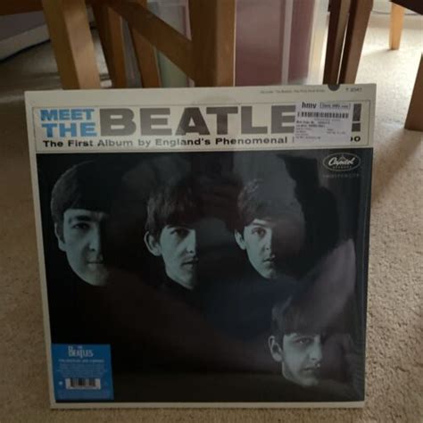 The Beatles Meet The Beatles Hmv Exclusive Blue Vinyl 12 Album EBay