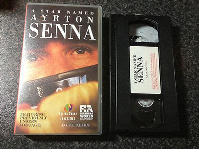 A Star Named Ayrton Senna Vhs Video