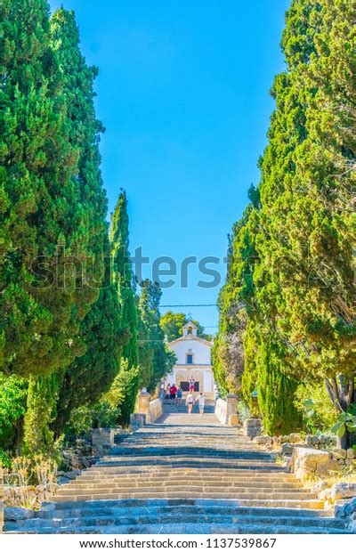 Steps Carrer Del Calvari Stairway Stock Photo Shutterstock