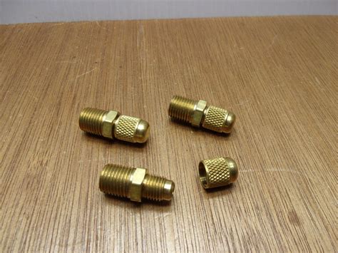 Qty Jb Industries Brass Male Npt Access Schrader Valve Union