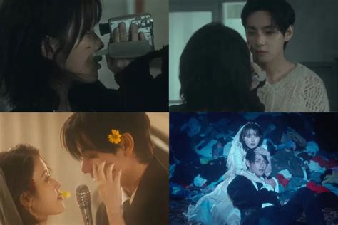 Jadi Couple Kisah Cinta Memilukan IU Dan V BTS Dalam MV Love Wins All