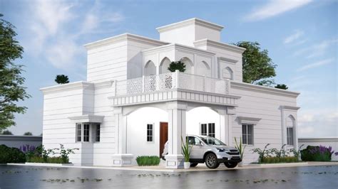 Beautiful and modren house plan | Classic house exterior, House plan ...