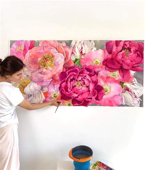 Pin By Suzanne Gravel On Art Botanique Flower Art Painting