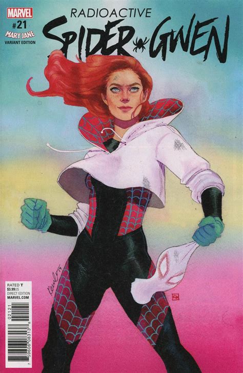 Spider Gwen Vol 2 21 Cover B Variant Kevin Wada Mary Jane Cover