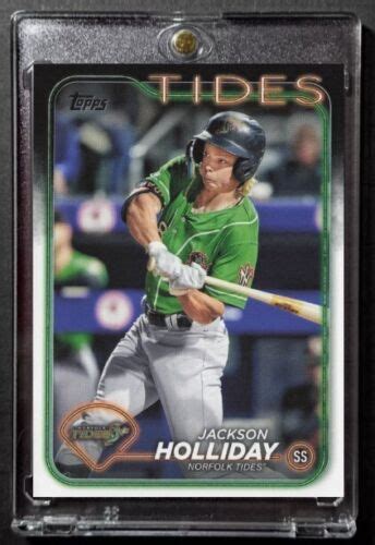 2024 Jackson Holliday Topps Pro Debut Rookie Card Norfolk Tide PD 27 EBay