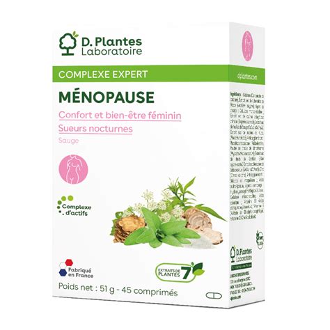 Ménopause 45 comprimés Laboratoire D Plantes