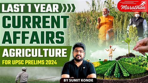 Agriculture Current Affairs Last 1 Year Current Affairs Revision