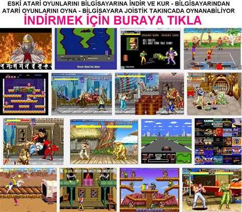 Oyun Oyna Eski Atari Oyunları Bilgisayarına Indir Kur Ve Oyna