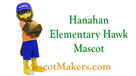 Hanahan Elementary Hawk Mascot Costume for Hanahan Elementary School ...