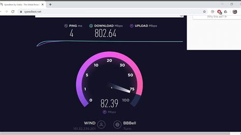 Speed Test Fibra Ottica Infostrada 1 Gigabit FTTH Torino Speedtest By