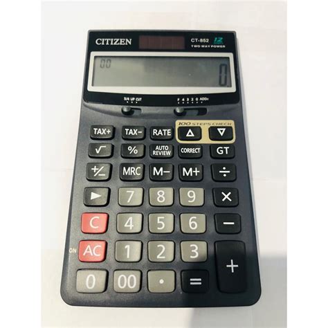 Jual News Kalkulator Citizen Ct Digit Tax Calculation