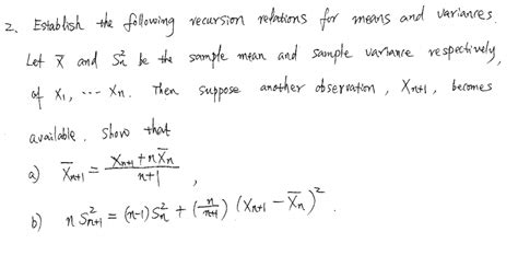 Solved Establish The Following Recursion Relations For Chegg