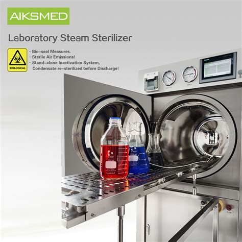 Pressure Biosafety Biological Laboratory Steam Sterilizer Lab