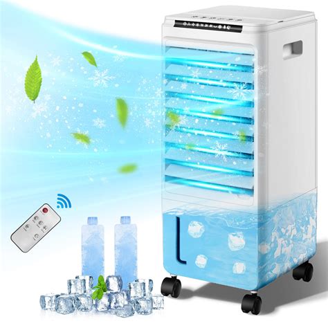 Portable Air Conditioners 3 In 1 Evaporative Air Cooler Windowless Swamp Cooler W 3 Modes And 3