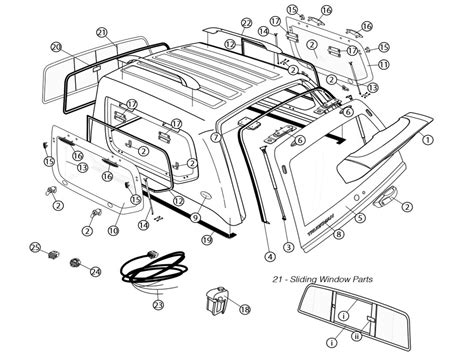 Toyota Hilux Parts List