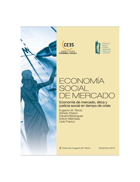 La Econom A Social De Mercado