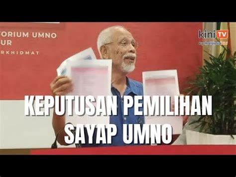 Jawatankuasa Pemilihan Umno Sahkan Kemenangan 3 Pemimpin Sayap YouTube