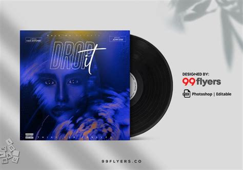 Song Cd Cover Art Free Psd Template 99flyers