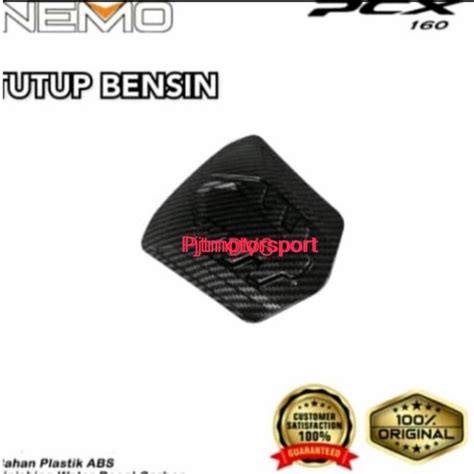 Jual Tutup Cover Bensin Pcx 160 Carbon Nemo Original Best Quality