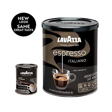 Lavazza Espresso Italiano Ground Coffee Blend Medium Roast Oz Cans