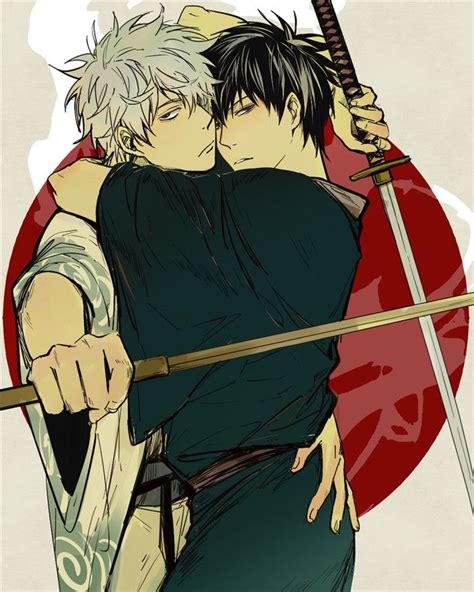 Ginhiji Sakata Gintoki X Hijikata Toshirou Anime Manga Gintama Artist I Love Anime Gintama