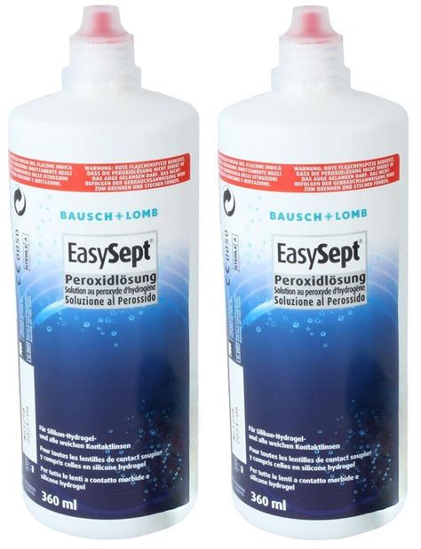 Easysept Pflegemittel Peroxidl Sung Weiche Kontaktlinsen X Ml Ohne