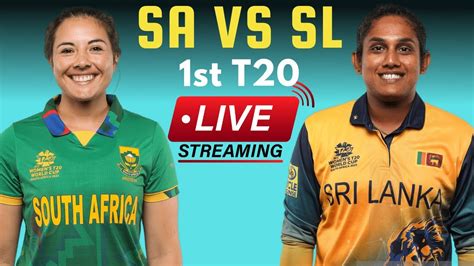 South Africa W Vs Srilanka W Live Womens T20 World Cup Live Saw Vs