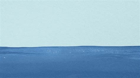 Blue ocean desktop wallpaper background | Premium Photo Illustration ...