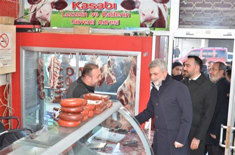 Büyükşehir adayı Fırat Görgelden Elbistana ziyaret Elbistanın Sesi