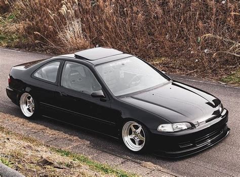 1995 Honda Civic Coupe Black